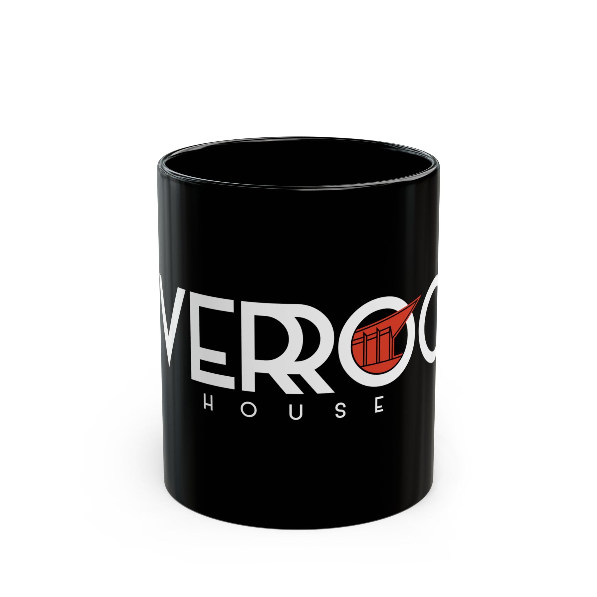 RiverRock Black Coffee Mug